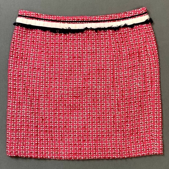 Tory Burch Pink Tweed Skirt NWOT - Picture 1 of 2